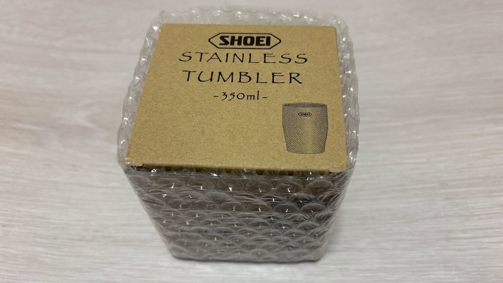 SHOEI 株主優待 2025年 優待品 ステンレスタンブラー 外箱