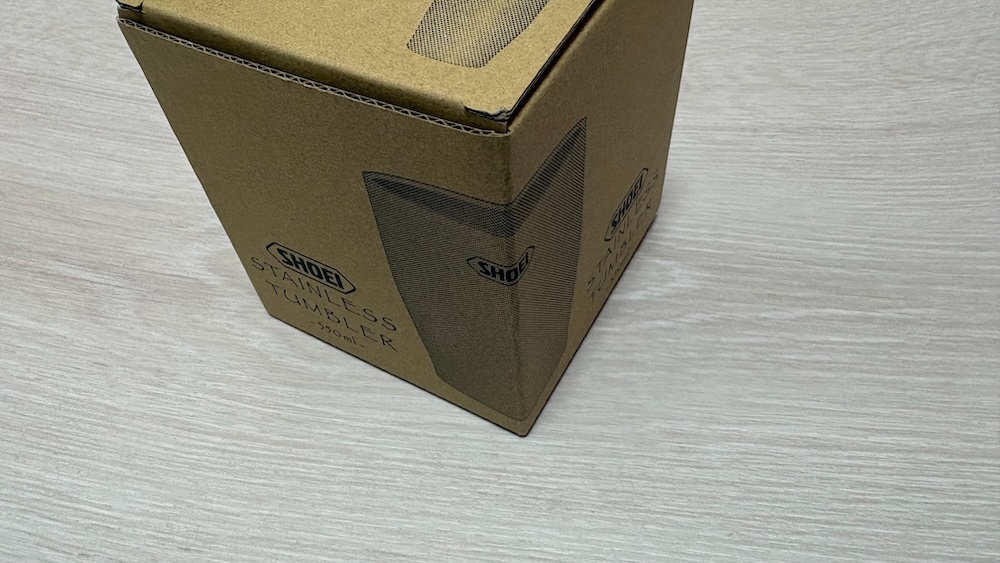 SHOEI 株主優待 2025年 優待品 ステンレスタンブラー 外箱